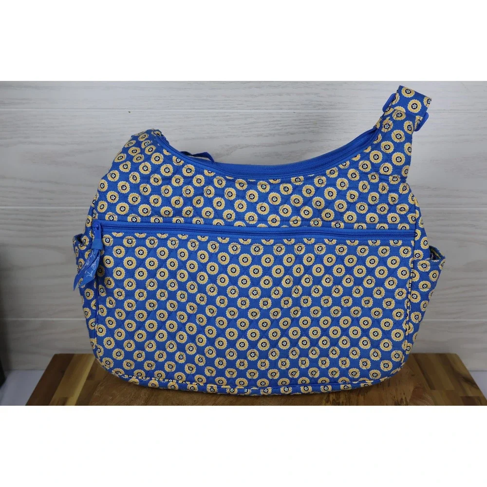 Vera Bradley Riviera Blue Cargo Sling Bag Retired Print NWOT